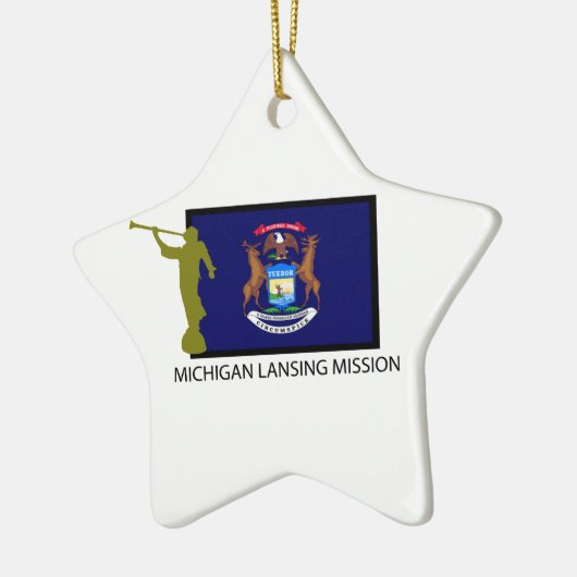 CTR MICHIGANS LANSING AUFTRAG-LDS KERAMIK ORNAMENT (Links)