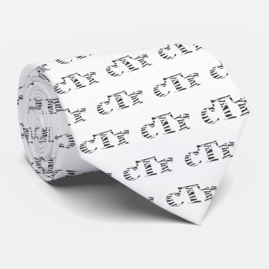 cTr Necktie Krawatte (Gerollt)