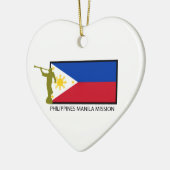 CTR PHILIPPINEN MANILA AUFTRAG-LDS KERAMIK ORNAMENT (Links)