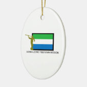CTR SIERRA LEONE-FREETOWN-AUFTRAG-LDS KERAMIK ORNAMENT (Links)