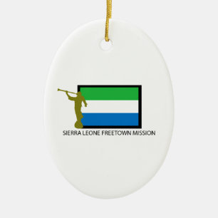 CTR SIERRA LEONE-FREETOWN-AUFTRAG-LDS KERAMIK ORNAMENT