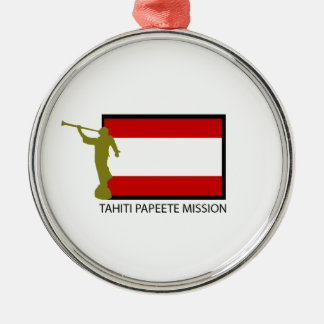 CTR TAHITIS PAPEETE AUFTRAG-LDS ORNAMENT AUS METALL