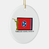 CTR TENNESSEES NASHVILLE AUFTRAG-LDS KERAMIK ORNAMENT (Rechts)