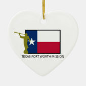 CTR TEXAS FORT WORTH AUFTRAG-LDS KERAMIK ORNAMENT (Vorne)