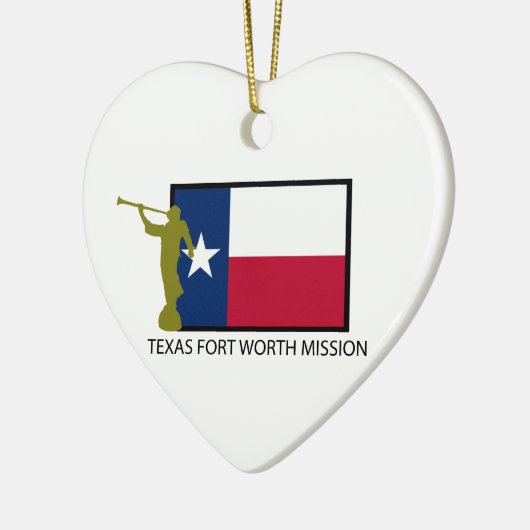 CTR TEXAS FORT WORTH AUFTRAG-LDS KERAMIK ORNAMENT (Links)