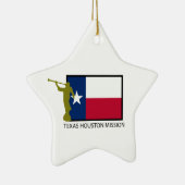 CTR TEXAS HOUSTON AUFTRAG-LDS KERAMIKORNAMENT (Rechts)