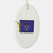 CTR UTAH OGDEN AUFTRAG-LDS KERAMIK ORNAMENT (Rechts)