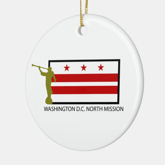 CTR WASHINGTON-D.C. NORTH MISSION LDS KERAMIKORNAMENT (Links)
