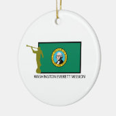 CTR WASHINGTONS EVERETT AUFTRAG-LDS KERAMIK ORNAMENT (Links)