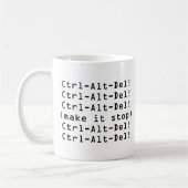 Ctrl-Alt-Del Kaffeetasse (Links)
