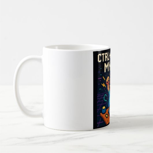 CTRL - ALT - DEL MY LIFE MUG KAFFEETASSE (Links)