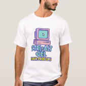 CTRL+ALT+DEL Your Problems - Retro Computer Graphi T-Shirt (Vorderseite)