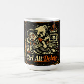 Ctrl Alt Delete – Reboot Life Tech Humor Kaffeetasse (Mittel)