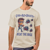 Ctrl + Alt + Delete T-Shirt (Vorderseite)