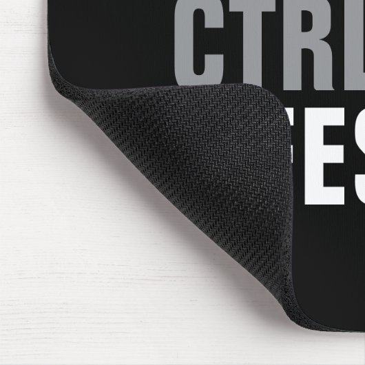 CTRL + C, CTRL + V Lebensstil Mousepad (Ecke)