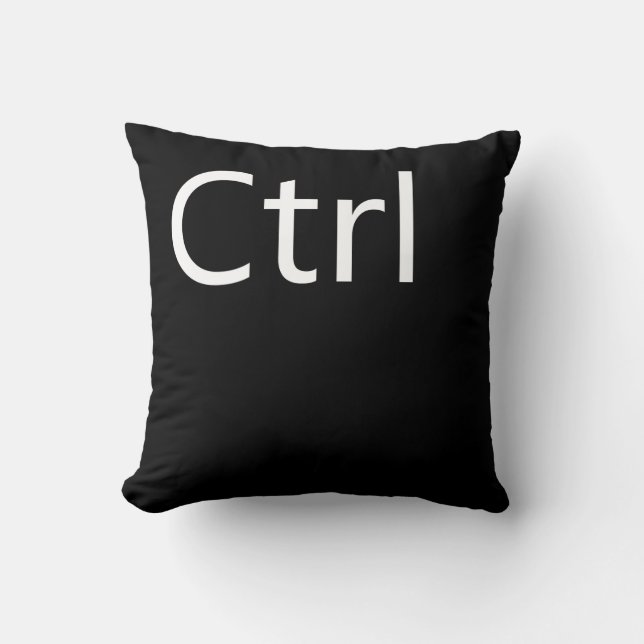 CTRL - Ctrl alt del pillow für Sofenkissen Kissen (Vorderseite)