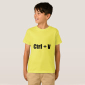Ctrl + V T-Shirt (Vorne ganz)