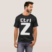 Ctrl Z T-Shirt (Vorne ganz)