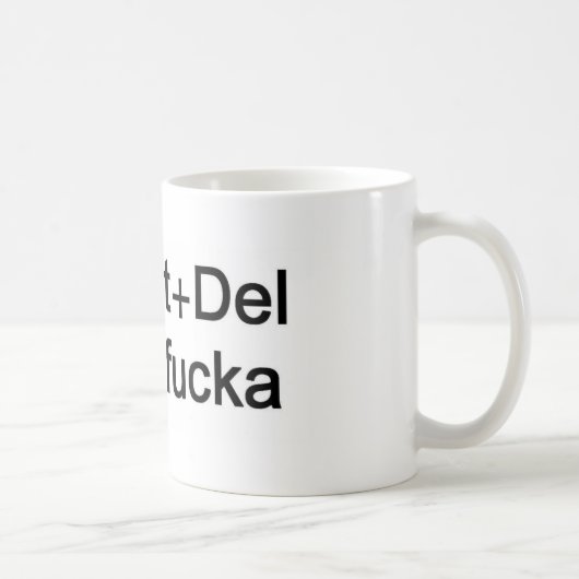 CtrlAltDel feindliche Geek-Tasse Kaffeetasse (Rechts)
