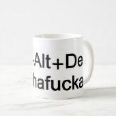 CtrlAltDel Kaffeetasse (VorderseiteRechts)