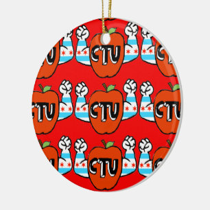 CTU/Every Chicago allgemeine Schule ist meine Keramik Ornament