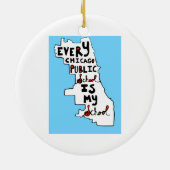 CTU/Every Chicago allgemeine Schule ist meine Keramik Ornament (Hinten)