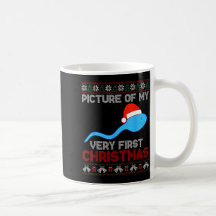 Cture meines allerersten Weihnachten - Lustiger Sp Kaffeetasse