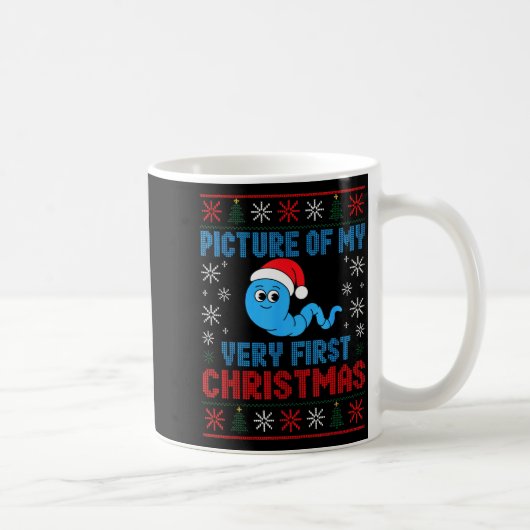 Cture Of My Very First Christmas Joke Funny Xmas H Kaffeetasse (Rechts)
