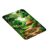 Cu Chi Tunnel Vietnam Magnet (Rechte Seite)