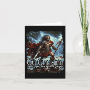 Cu Chulainn Celtic Irish Mythology Krieg Gott Karte