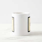 Cu - Cupcakes Chemie Periodisches Tabellensymbol Kaffeetasse (Mittel)