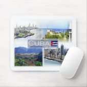 CU Kuba - Malecó n - Viñ ales Valley Mousepad (Mit Mouse)