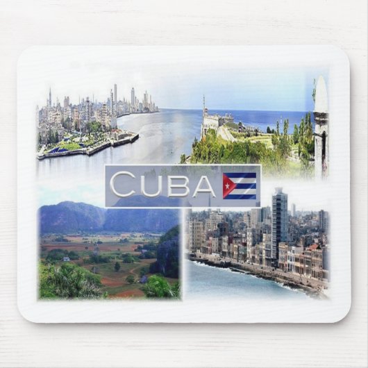 CU Kuba - Malecó n - Viñ ales Valley Mousepad (Vorne)