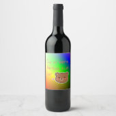 Ču vi vere flirtas kun mi? weinetikett (Vorderseite)