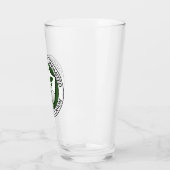CUAA Logo Pint Glass Glas (Links)