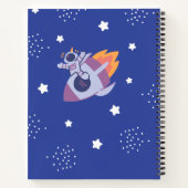 Cuaderno A4 infantil de la Galaxia Notizblock (Rückseite)