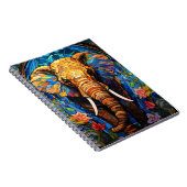 Cuaderno Animales En Arte Vitral Notizblock (Rechte Seite)