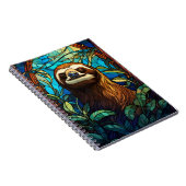 Cuaderno Animales En Arte Vitral Notizblock (Rechte Seite)