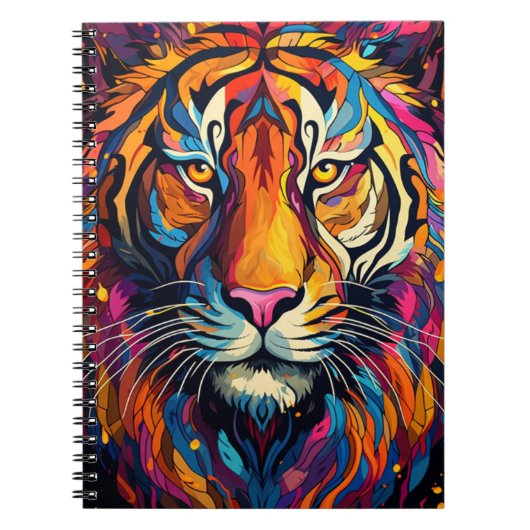 Cuaderno Animales En Arte Vitral Notizblock (Vorderseite)