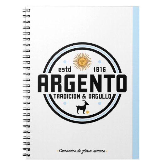 Cuaderno Argento Notizblock (Vorderseite)