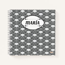 Cuaderno Asian Pattern Notizblock
