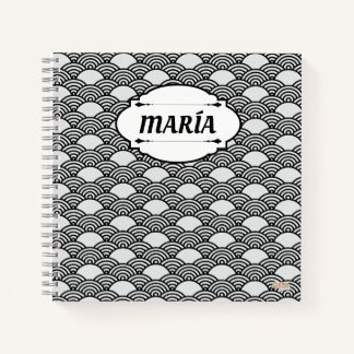 Cuaderno Asian Pattern Notizblock
