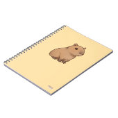 Cuaderno Capybara Baby Notizblock (Linke Seite)
