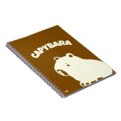 Cuaderno Capybara Inversed Color Notizblock (Rechte Seite)