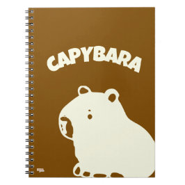 Cuaderno Capybara Inversed Color Notizblock