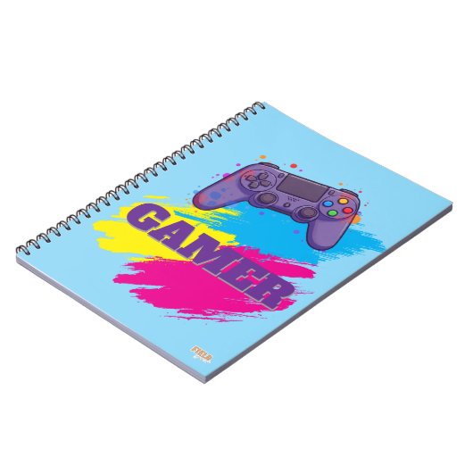 Cuaderno Colorful Gaming Notes Notizblock (Linke Seite)