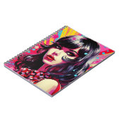 Cuaderno Comic Pop Art Girl Notizblock (Linke Seite)