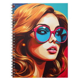 Cuaderno Comic Pop Art Girl Notizblock