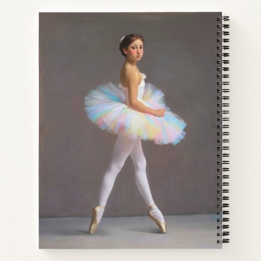 Cuaderno con imagenes de bailarinas notizblock (Rückseite)