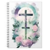 Cuaderno cross tattoo flower 32 notizblock (Vorderseite)